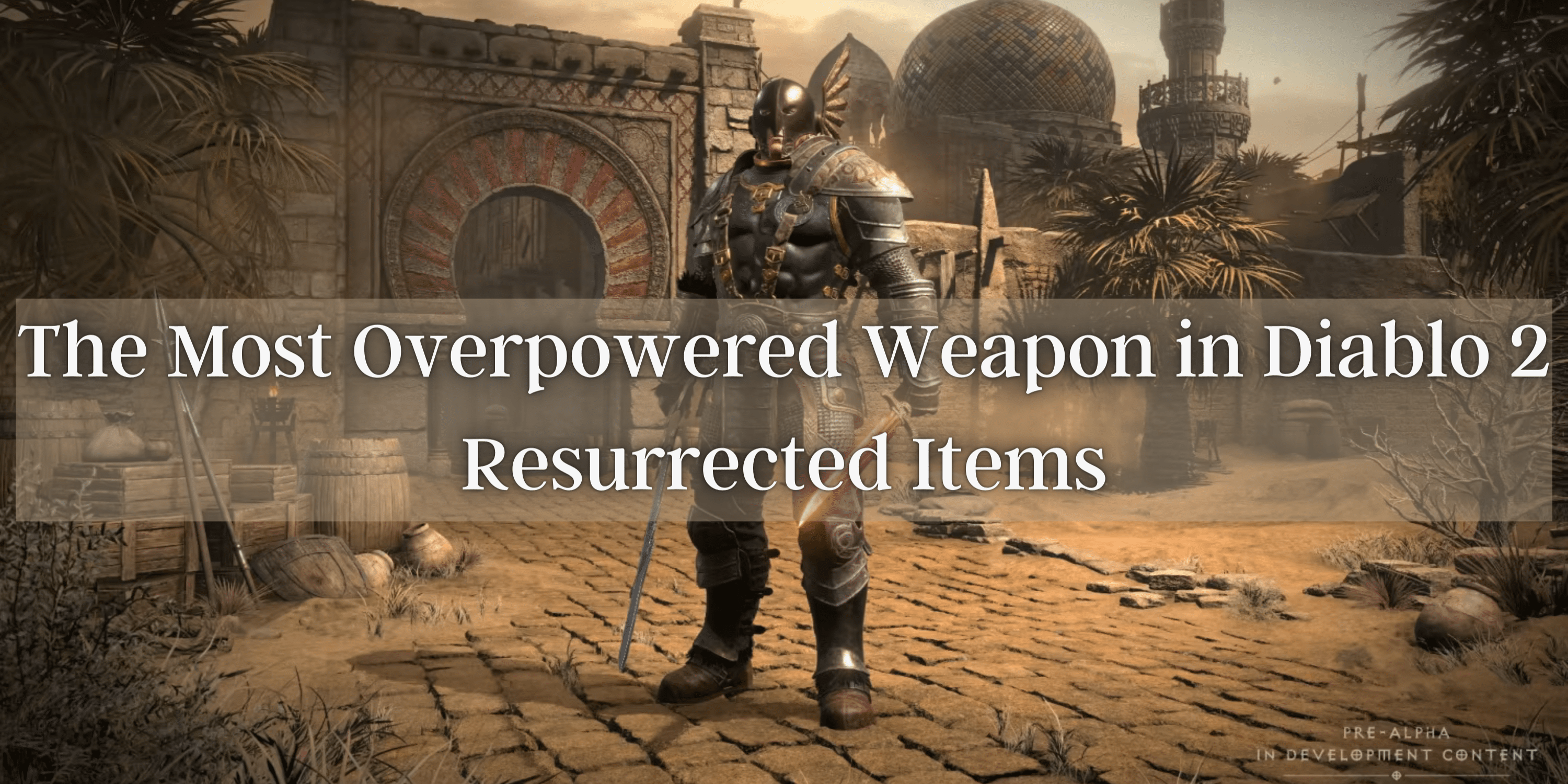 The Most Overpowered Weapon in Diablo 2 Resurrected Items
