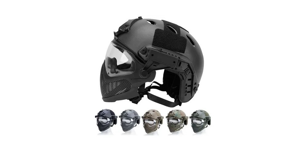 Top 5 Real Tactical Full-Face Helmet At Powtegic