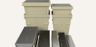 Drainage solution for industrial use
